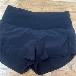 Women's lululemon Black Athletic Shorts